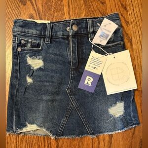 DL 1961 brand new with tags size 6 girls denim skirt